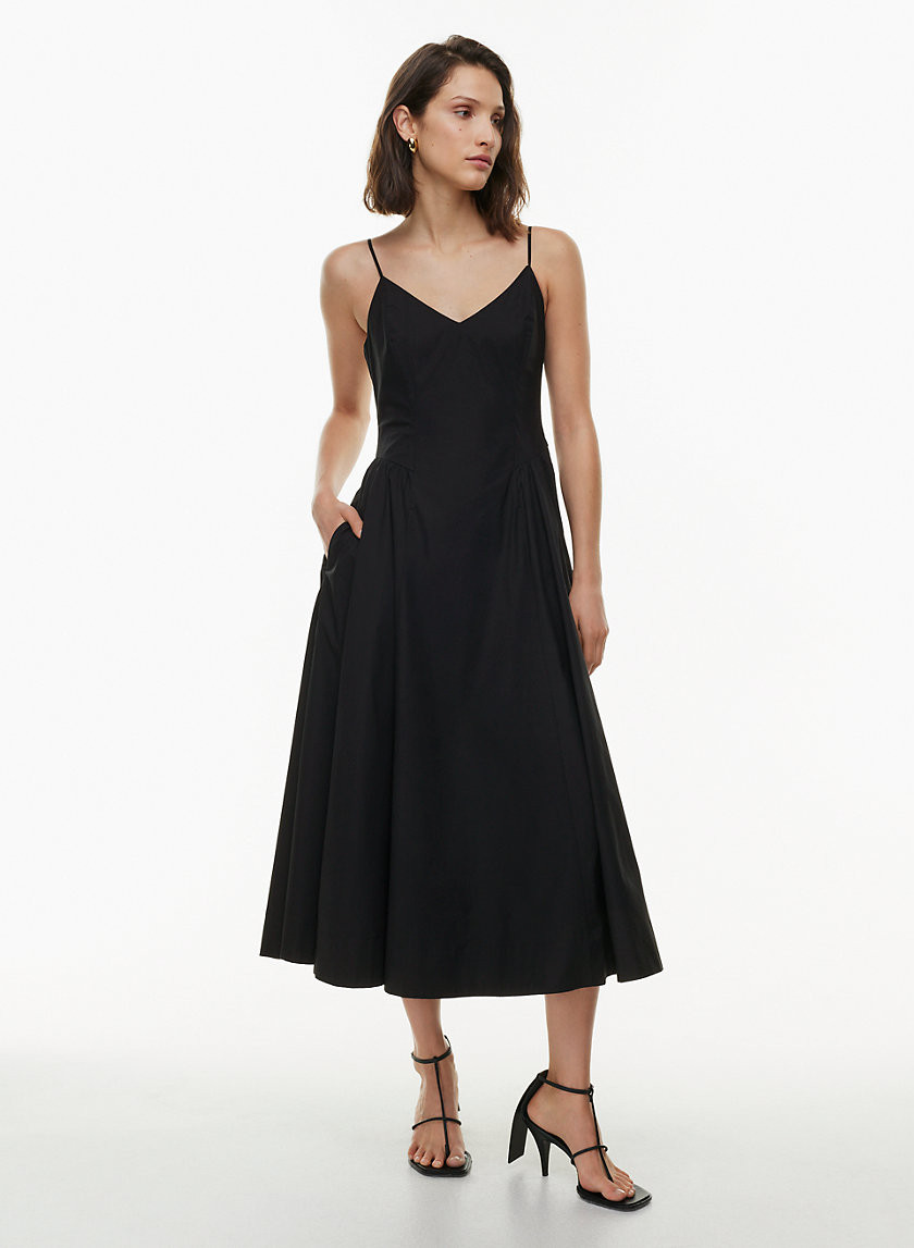 TECHNIQUE POPLIN DRESS | Aritzia