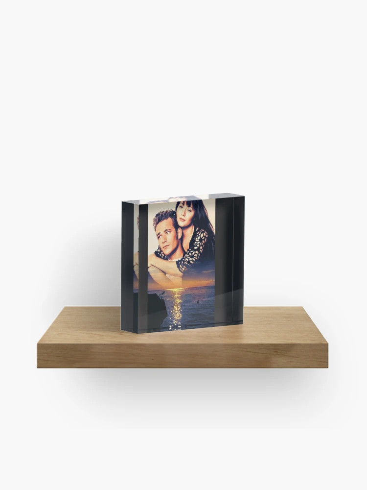 Luke Perry Shannen Doherty Acrylic Block | Redbubble (US)