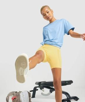 Gymshark Whitney Mesh Shorts - Pollen | Gymshark (Global)