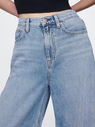 High Rise UltraSoft Horseshoe Jeans | Gap (US)