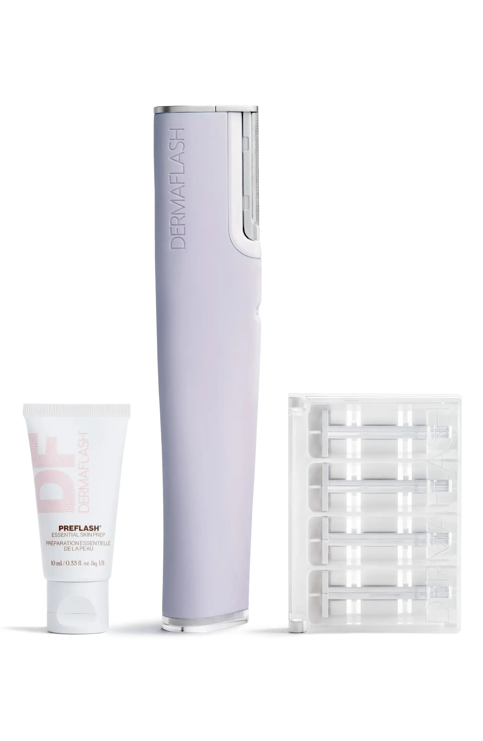 DERMAFLASH LUXE+ Advanced Sonic Dermaplaning & Peach Fuzz Removal Set | Nordstrom | Nordstrom