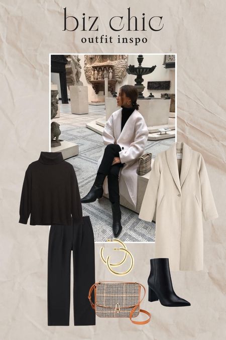 business chic outfit inspo! 

Fall fashion | long coat | ankle boots

#LTKstyletip #LTKworkwear #LTKcurves