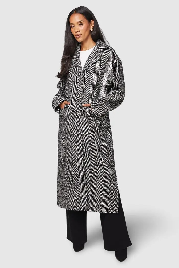 Wallis Collared Cuff Detail Maxi Coat | Nordstrom | Nordstrom