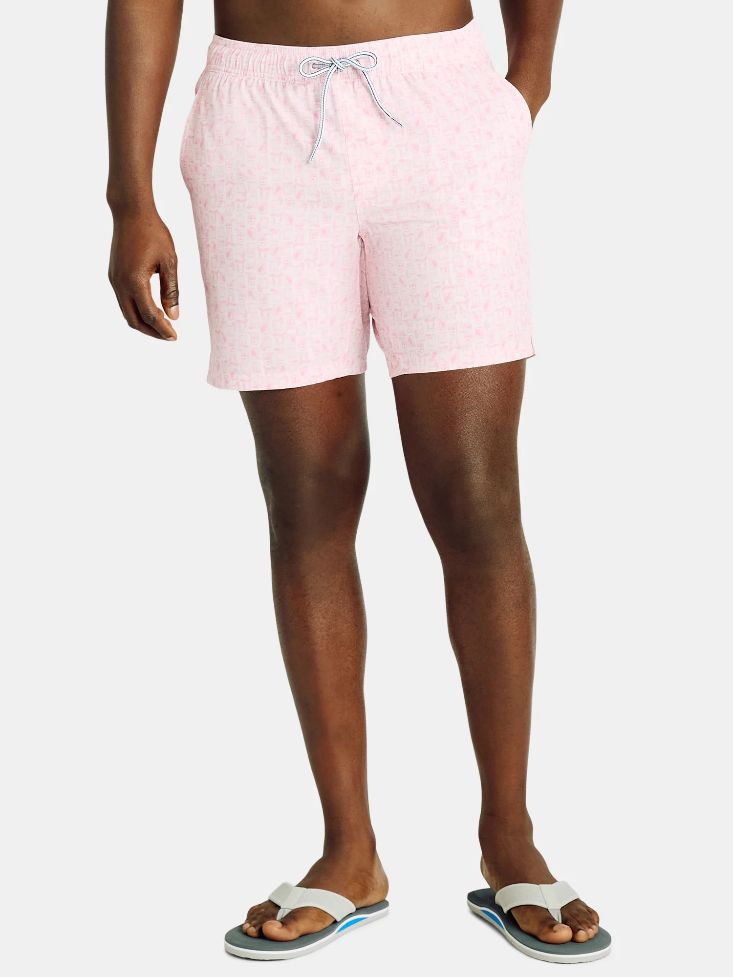 George Men's & Big Men's Compression Lined Swim Trunks, 7" Inseam, Sizes S-3XL | Walmart (US)