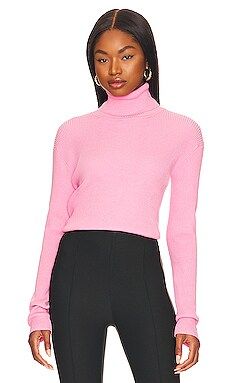 John & Jenn by Line Hadely Turtleneck Sweater in Barbie from Revolve.com | Revolve Clothing (Global)