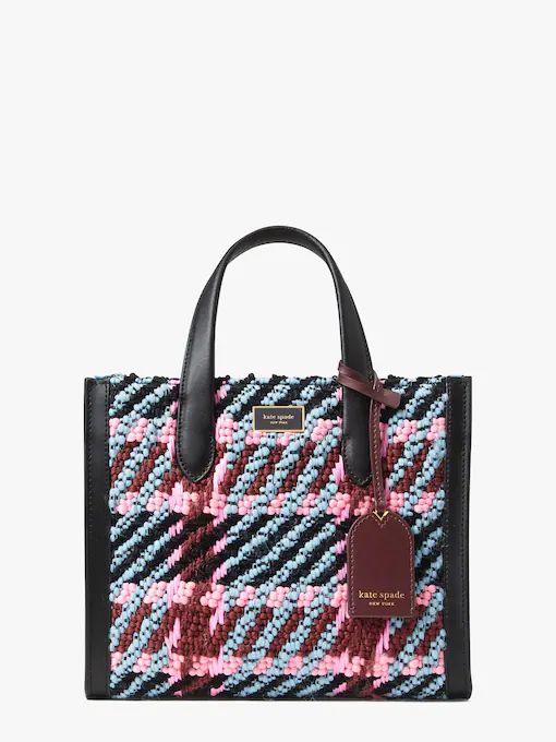 Manhattan Plaid Small Tote | Kate Spade (US)