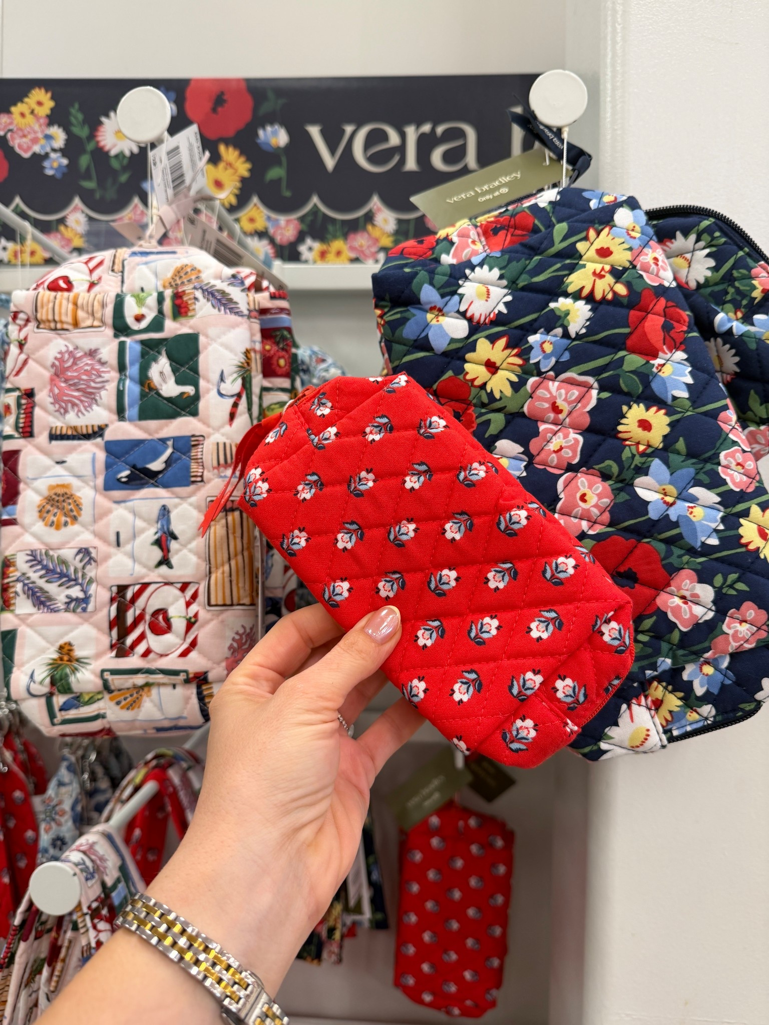 This pattern combination is so cute! Adorable Vera Bradley pouches and other goods now at Target. 

#LTKTravel #LTKMothersDay #LTKHome