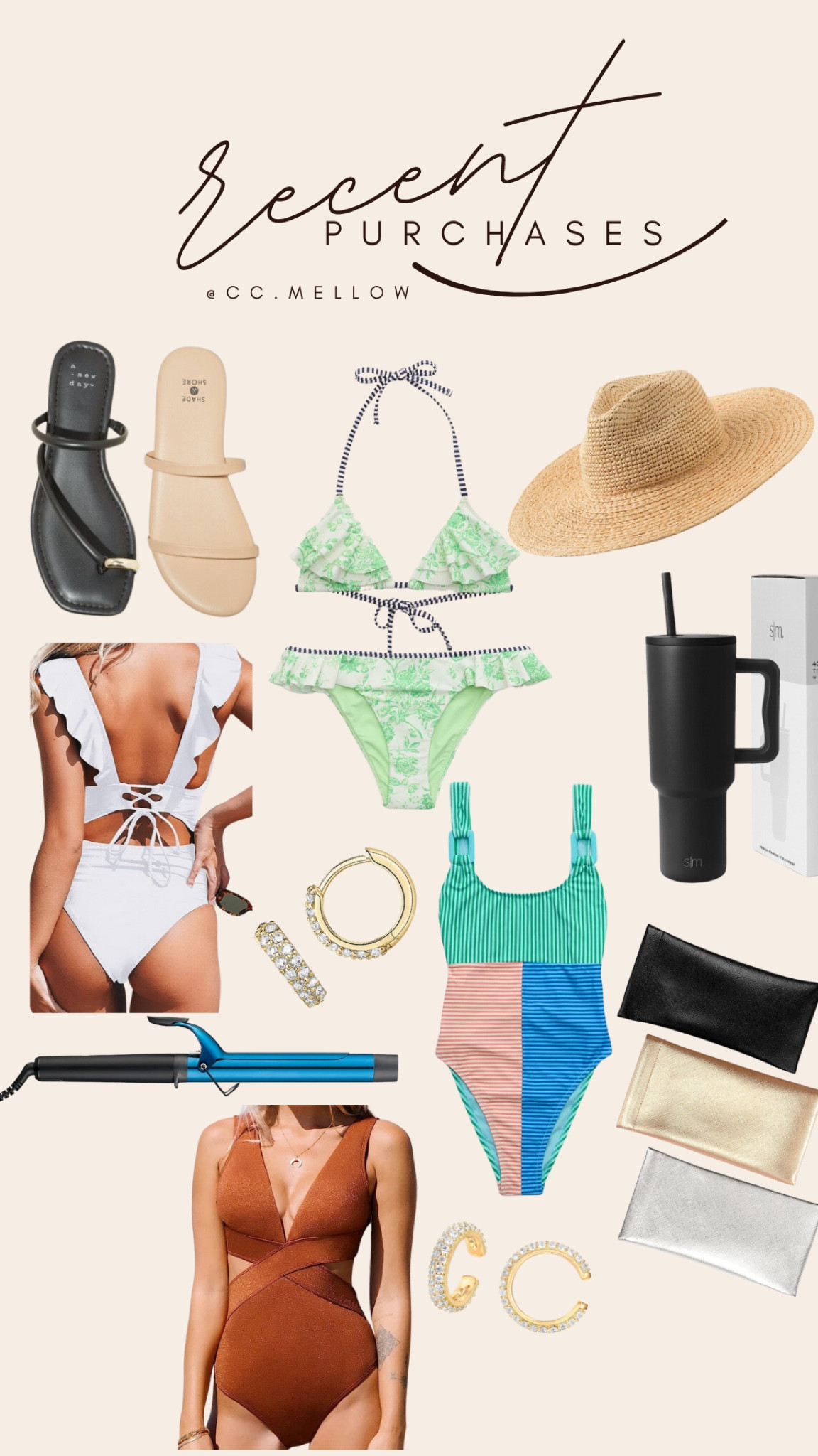 Some recent buys… mostly for Spring Break! Aerie is having a huge bathing suit sale. Target is having a shoe sale too! Travel - bikini - sandals

#LTKfindsunder50 #LTKSpringSale #LTKtravel