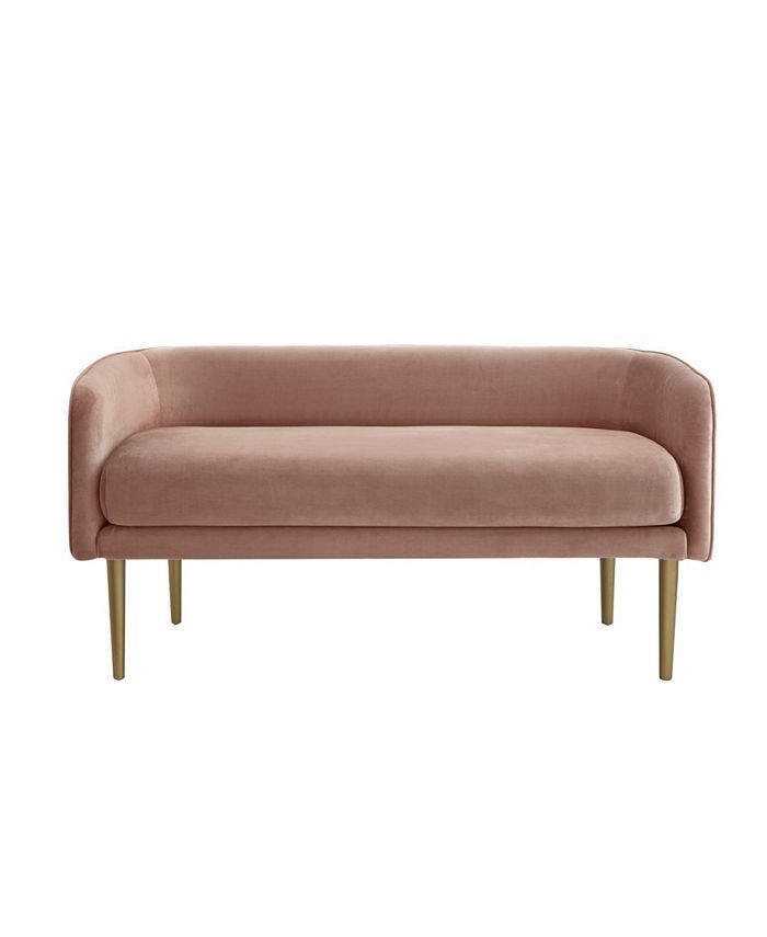 INSPIRED HOME Imani Upholstered Rectangular Bench & Reviews - Furniture - Macy's | Macys (US)