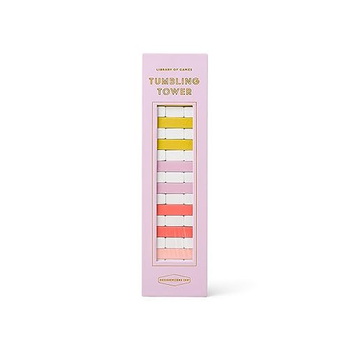 DesignWorks Ink Tumbling Tower Game - Color Pop | Amazon (US)