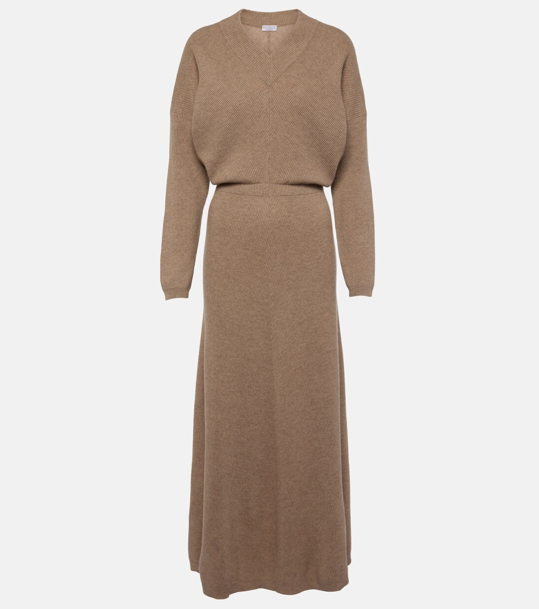 Knitted cashmere midi dress | Mytheresa (US/CA)