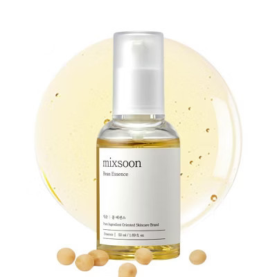 Mixsoon Bean Essence Serum | Exfoliating, Pore Treatment, Mix Soon | Fermented bean, barley, pomegranate, and Korean pear (1.69 oz) | Target