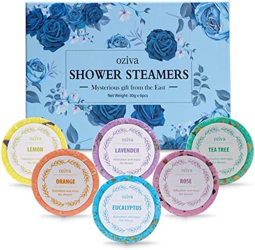 Oziva Aromatherapy Shower Steamers - Nighttime Shower Tablets, Shower Bombs - Christmas Gifts for... | Amazon (US)