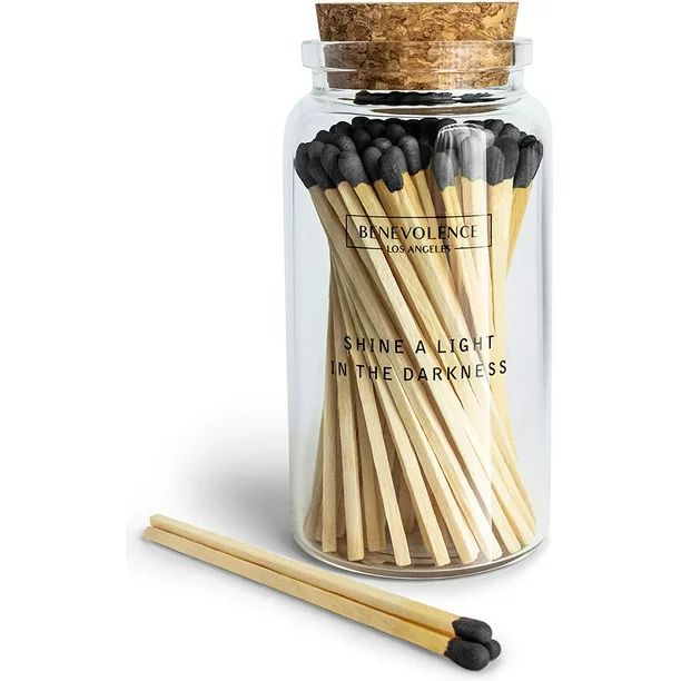 Benevolence LA Decorative Matches, Premium Wooden Matches | Artisan Long Matches for Candles, Col... | Walmart (US)