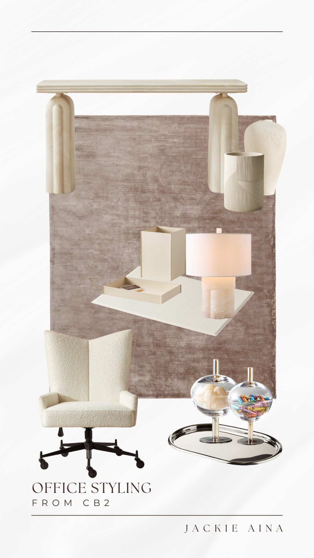 Office styling from CB2 😍

#LTKHome #LTKSeasonal #LTKStyleTip