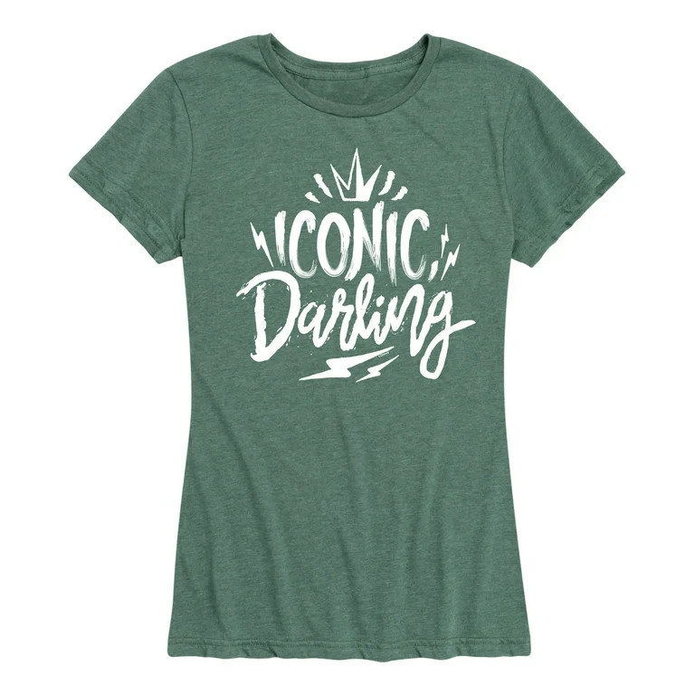 Disney's Cruella - Iconic Darling - Women's Short Sleeve Graphic T-Shirt - Walmart.com | Walmart (US)