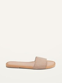 Faux-Suede Slide Sandals for Women | Old Navy (US)