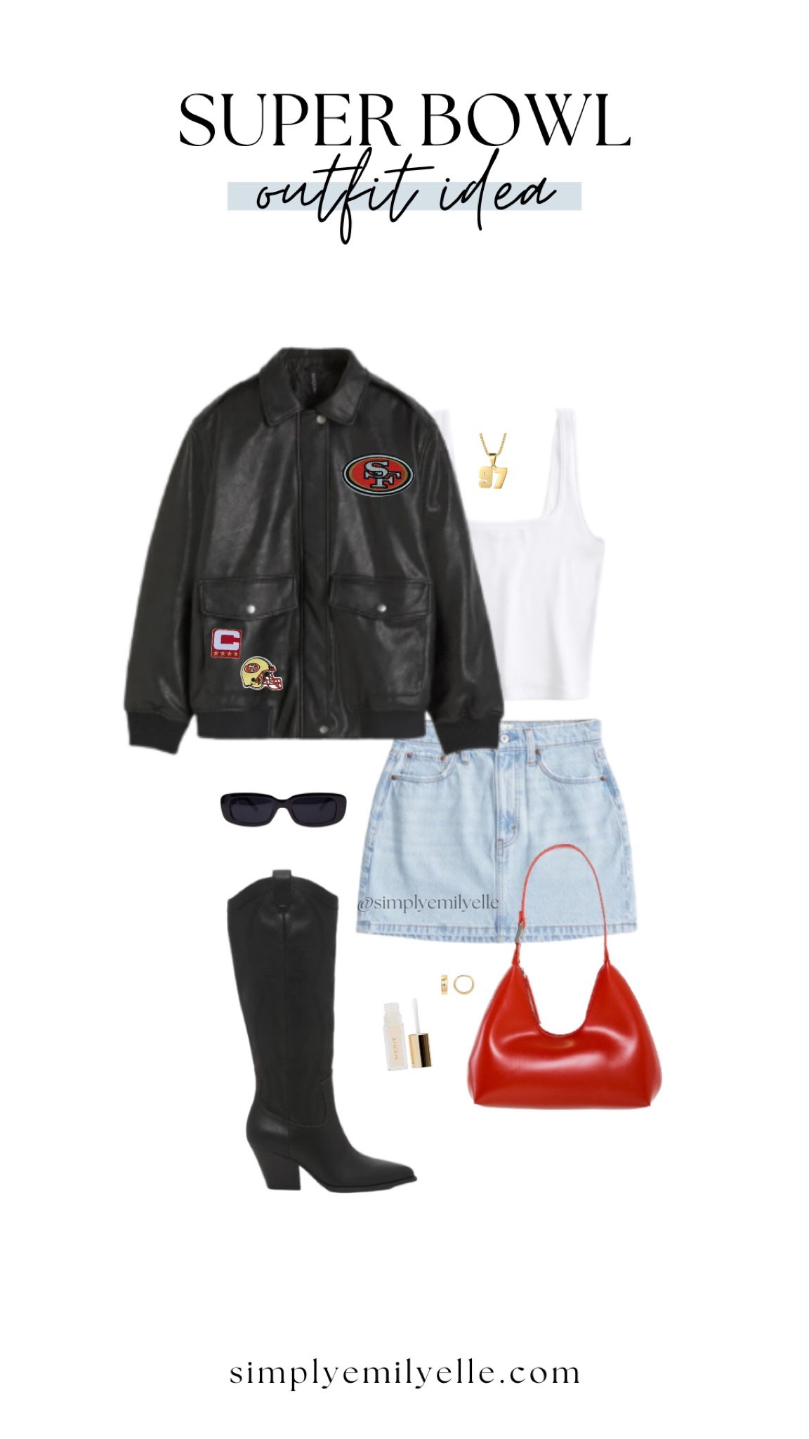 Super Bowl outfit, Super Bowl outfit idea, Super Bowl party outfit, superbowl outfit, superbowl outfit idea, superbowl party outfit, football game outfit, game day fit, game day outfit, chiefs game outfit, 49ers game outfit, niners game outfit, 9ers game outfit, what to wear Super Bowl, what to wear Super Bowl party

#LTKMostLoved #LTKstyletip #LTKsalealert