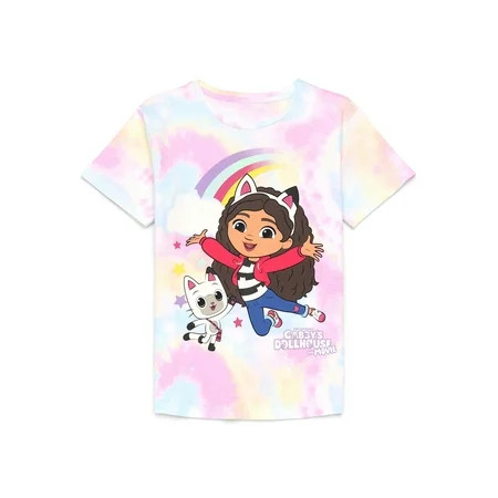 Gabby s Dollhouse Girls Short Sleeve Graphic T-Shirt Sizes 4-16 | Walmart (US)