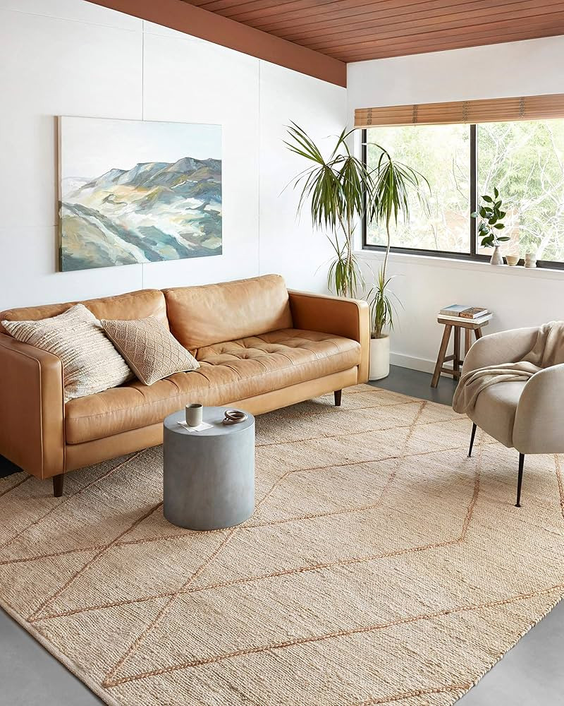 Loloi II Bodhi Ivory/Natural 5'-0" x 7'-6" Area Rug | Amazon (US)