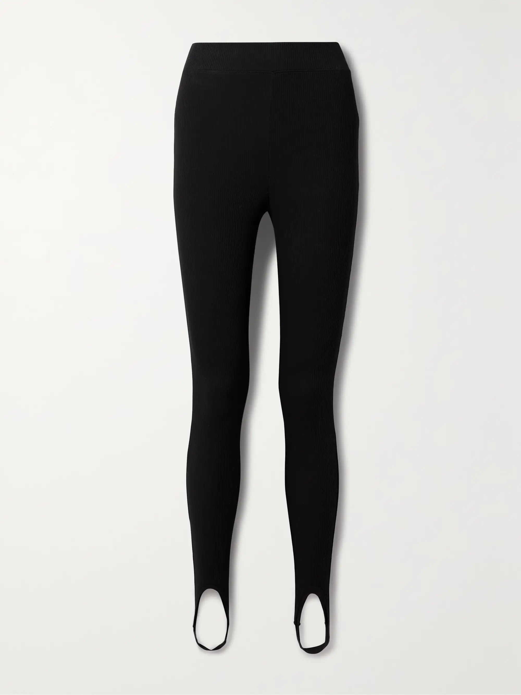 Issa ribbed Pima cotton-jersey stirrup leggings | NET-A-PORTER (US)