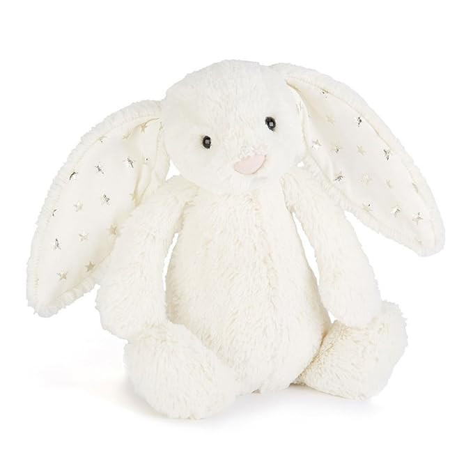 Jellycat Cuddly for A Child Bashful Twinkle Bunny Medium BAS3TW | Amazon (US)