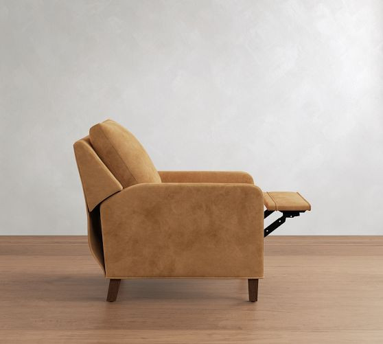 Winston Leather Recliner | Pottery Barn (US)