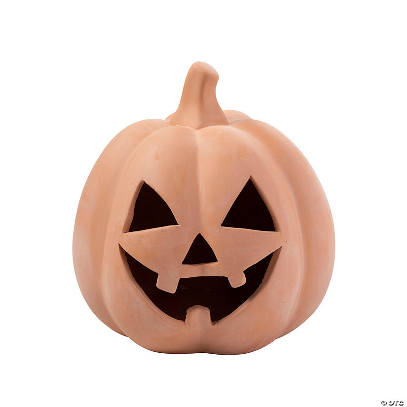 DIY Terra Cotta Jack-O’-Lantern | Oriental Trading Company