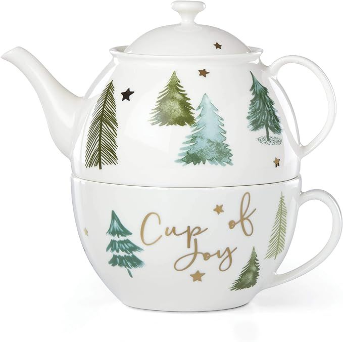 Lenox Balsam Lane Cup of Joy Tea Pot & Cup | Amazon (US)