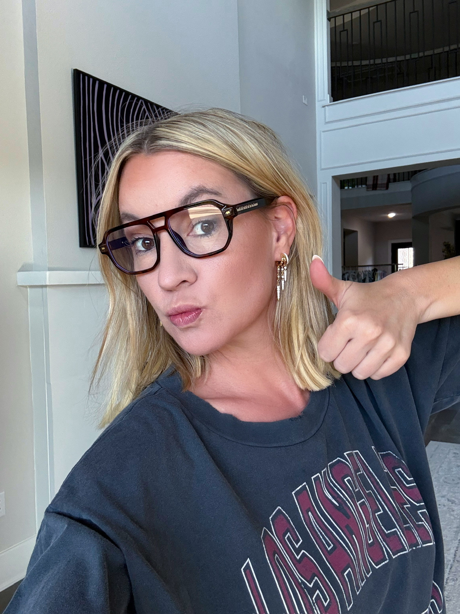 My blue light glasses are on sale for the big spring sale! 

#LTKootd #LTKSaleAlert #LTKOver40