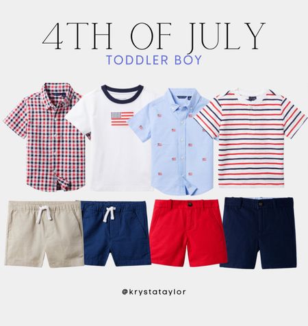Toddler boy 4th of July outfit ideas! 

(Janie & jack, Fourth of July outfit, 4th of July, summer style, toddler clothes, toddler boy, boy clothes, shorts and top, red white and blue, mix and match, kids clothes)

#LTKstyletip #LTKfit #LTKkids