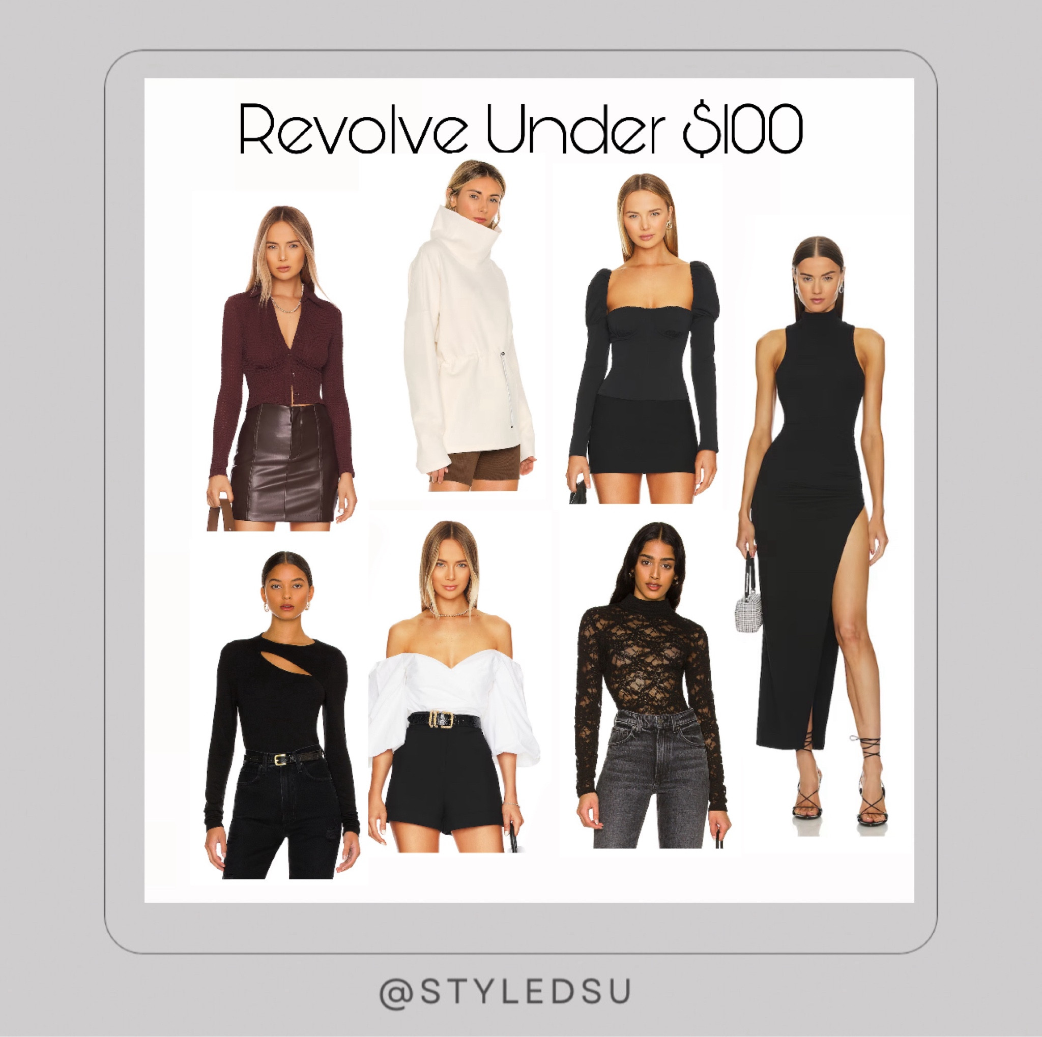 Sweater dress. 
Red long sleeve knit top. 
Gym jacket. 
Black knit top. Black long sleeve dress. 
White holiday top. Black long sleeve top. 
White sweater dress. 
Cut out sweater dress. 
Brown leather jacket. 
Fall cardigan. Green cardigan. Tan cardigan. Black off the shoulder dress. Black long sleeve off the shoulder dress. Black mini dress. Anine bing sweater . 
White cut out sweater. 
New in Revolve. 

Holiday outfit ideas, ltk holidays , ltk holiday, Christmas outfit ideas, thanksgiving outfit ideas, 
ltk bump , ltk sale , ltk find , ltk baby, ltk curves, ltk family , ltk sale alert, ltk style tip , ltk under 100, ltk under 50 ,
Fall outfit inspo, fall style, fall fashion . 

outfit inspo, fashion inspo, content creator, basic style , style inspo , street style, fashion style, outfit inspo, parisian style, styling inspiration, 
capsule wardrobe, style inspo. 
Revolve . 
Revolve haul. 
Revolve under $100 . 
Revolve under $200 . 
Revolve under $500 . 



#LTKfindsunder100 #LTKparties #LTKHoliday