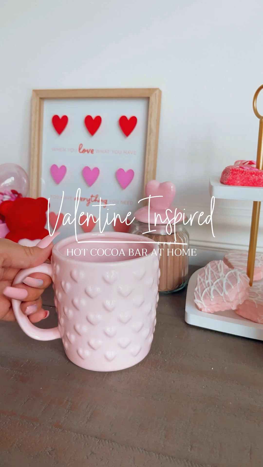 Valentine's Day Hot Cocoa Bar at home 

#LTKparties #LTKhome #LTKfamily