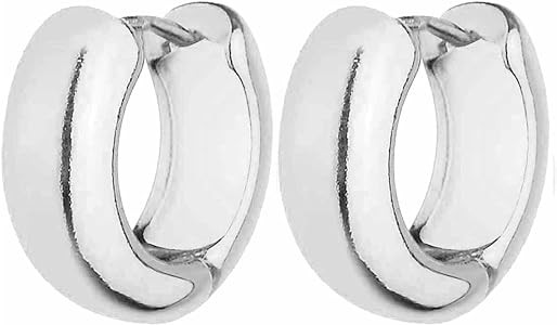 Gold Chunky Hoop Earrings Set for Women, 14K Gold Plated Twisted Huggie Hoop Earring Hypoallergen... | Amazon (US)