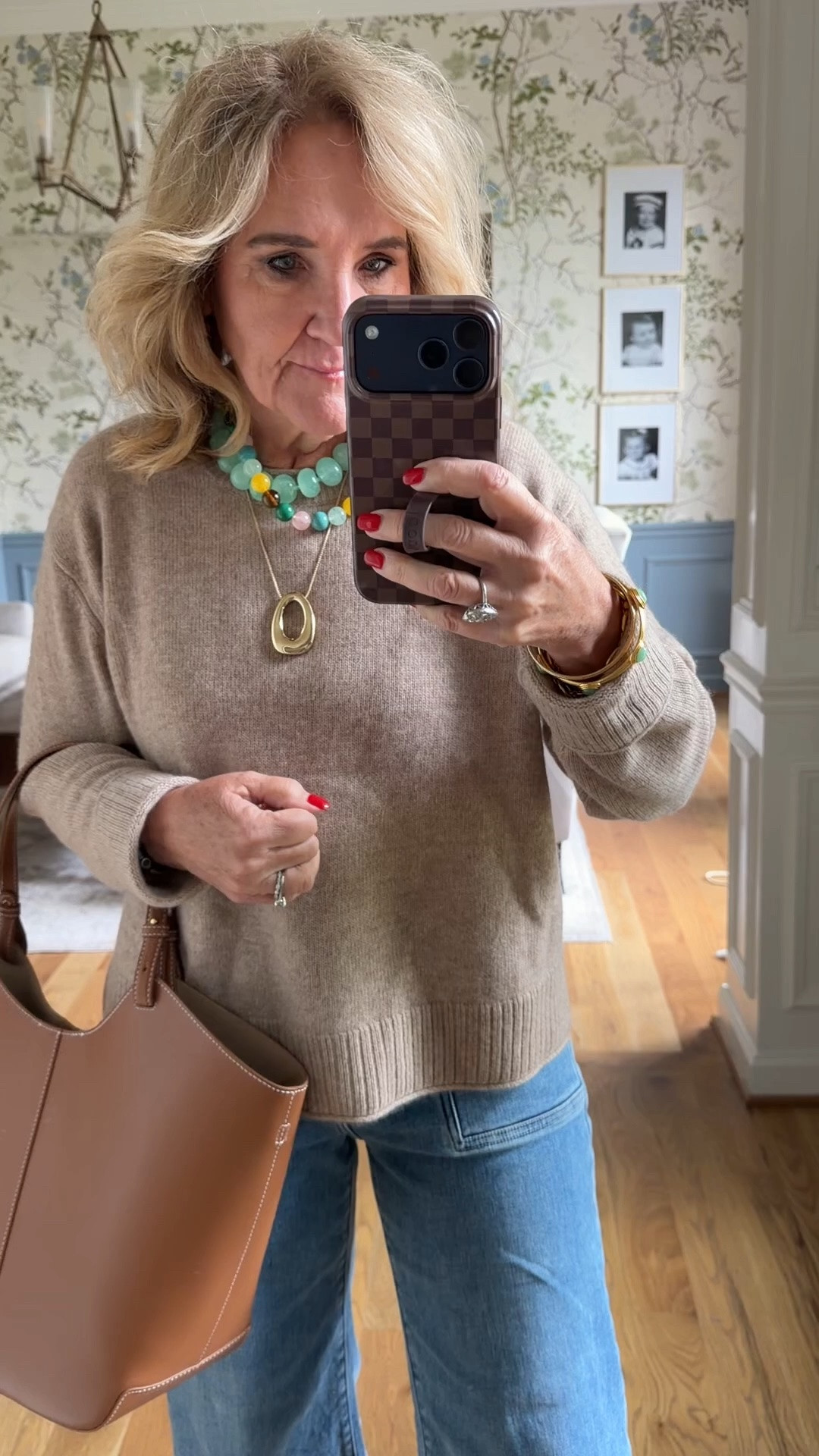 Sweater size medium 
Jeans 29 petite (Nordstrom
Doesn’t have the petite, I linked the ones I have from
Anthro but not on sale) 
Similar sneaker on Anthropologie sale for 30% off, but I’ll link these as well
Take a look at the mix of splurge, jewelry, and fun, colorful jewelry

#LTKSaleAlert #LTKOver40 #LTKootd