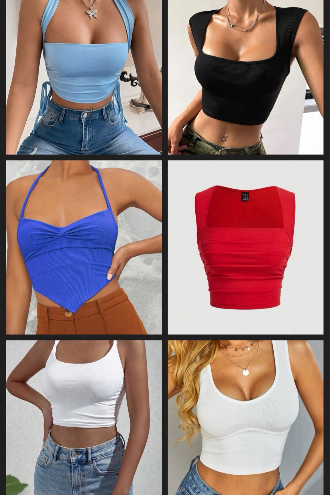 Affordable basic crop tops 

#LTKCyberWeek #LTKSeasonal #LTKGiftGuide
