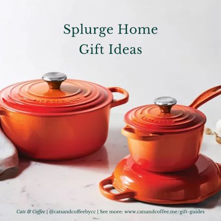 Whether you’re looking for things to ask for this Christmas, or for great housewarming gifts for friends and family, this round up of splurge home gifts has something for everyone. This list features pieces that immediately come to mind when I consider what has made my life easier or more comfortable in the past year. The common underlying theme here? They are all worth the money. // Explore more from Cats & Coffee’s Holiday Gift Guides here! >> https://catsandcoffee.me/gift-guides/ 


#LTKHoliday #LTKhome #LTKCyberweek