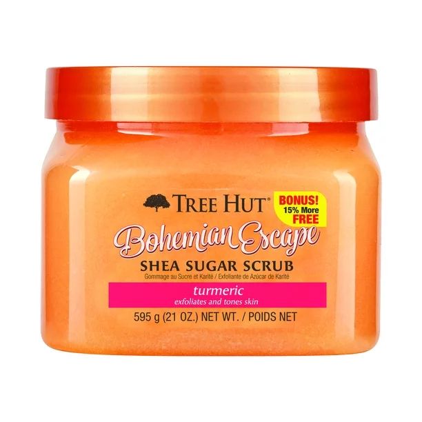 Tree Hut Shea Sugar Scrub Bohemian Escape, 21 oz | Walmart (US)