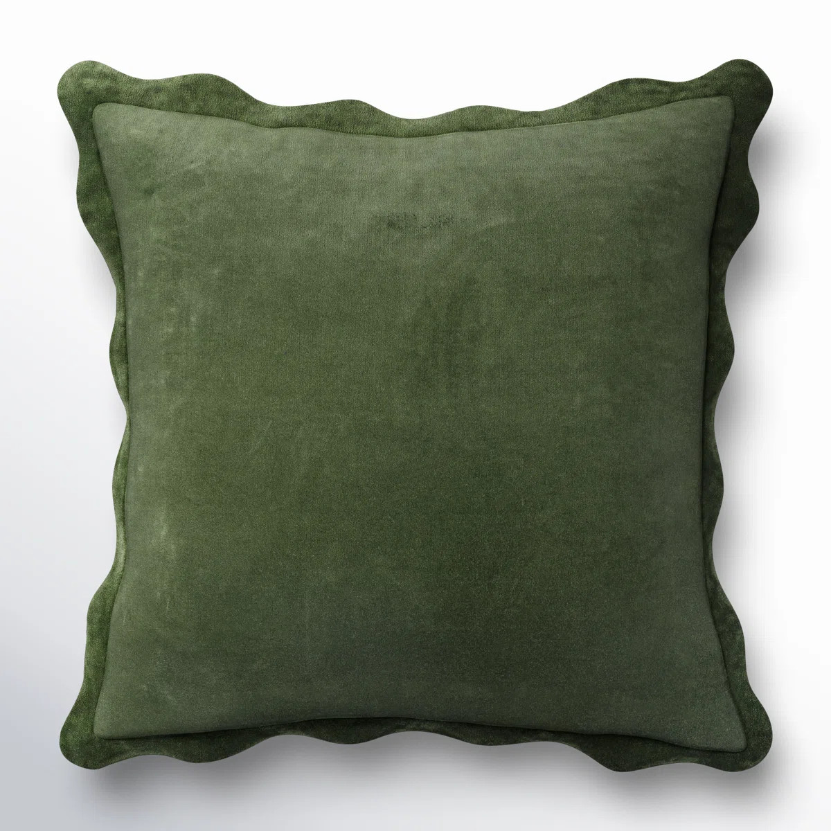 Collier Scalloped Edges Cotton Throw Pillow | Wayfair North America