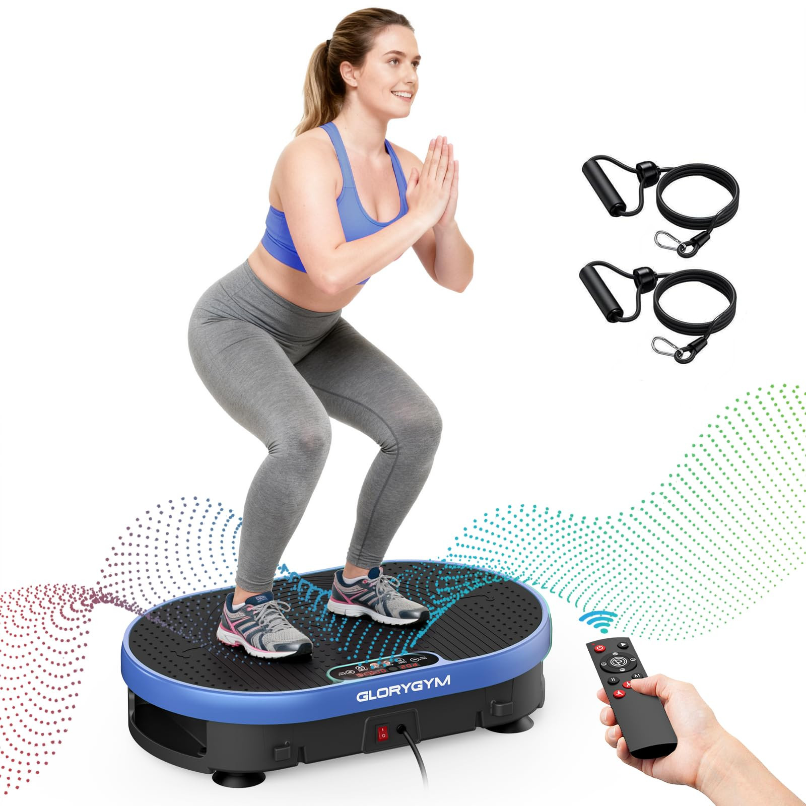 Vibration Plate Fitness Platform Exercise Machine Full Body Shaker for Weight Loss Fat Burning, V... | Amazon (US)