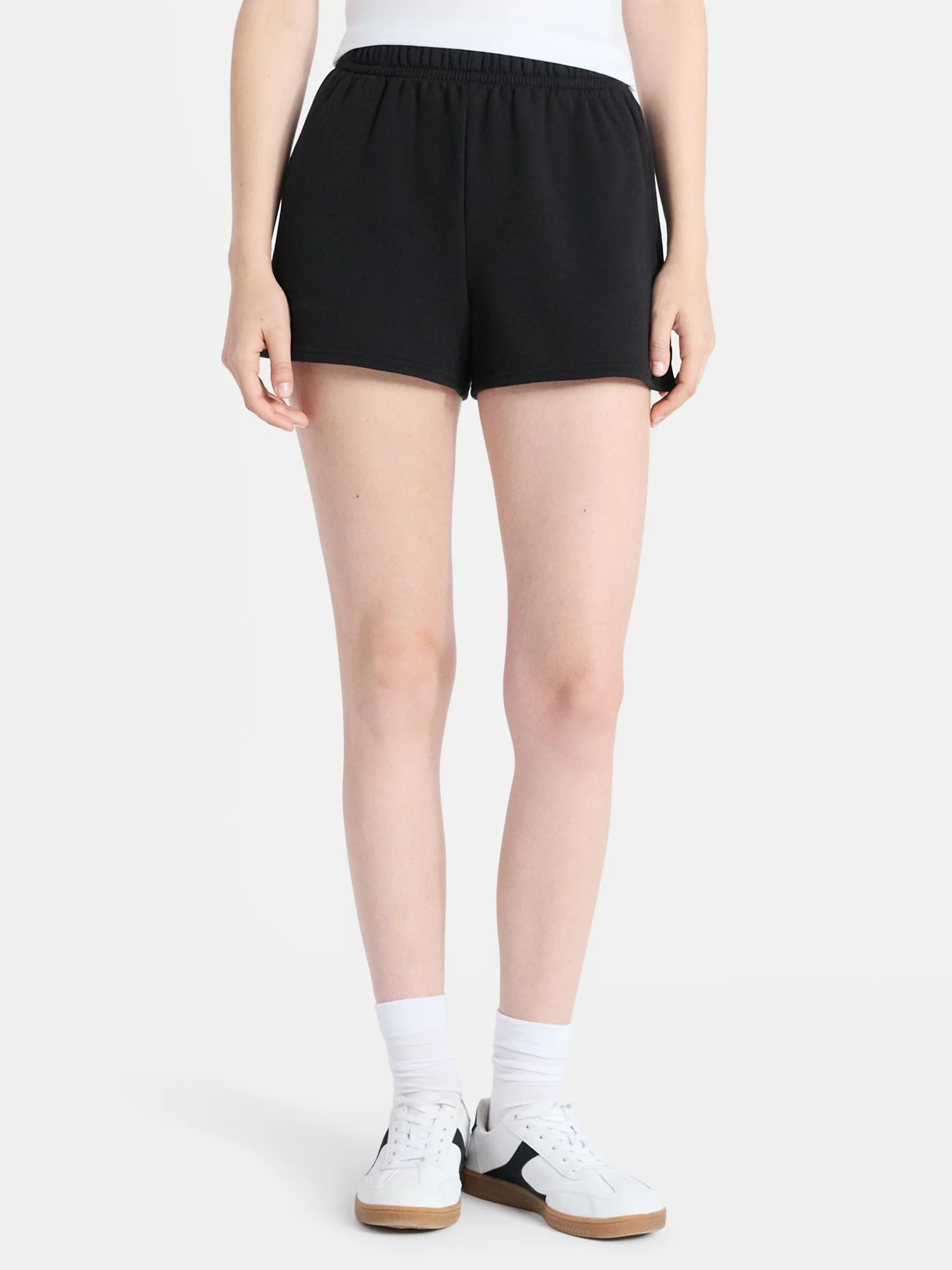 No Boundaries Fleece Shorts, 3'' Inseam, Women’s XXS-XXL | Walmart (US)