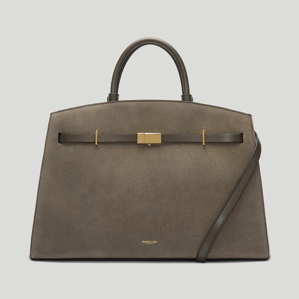 The Hudson | Deep Olive Suede & Deep Olive Smooth | DeMellier | DeMellier