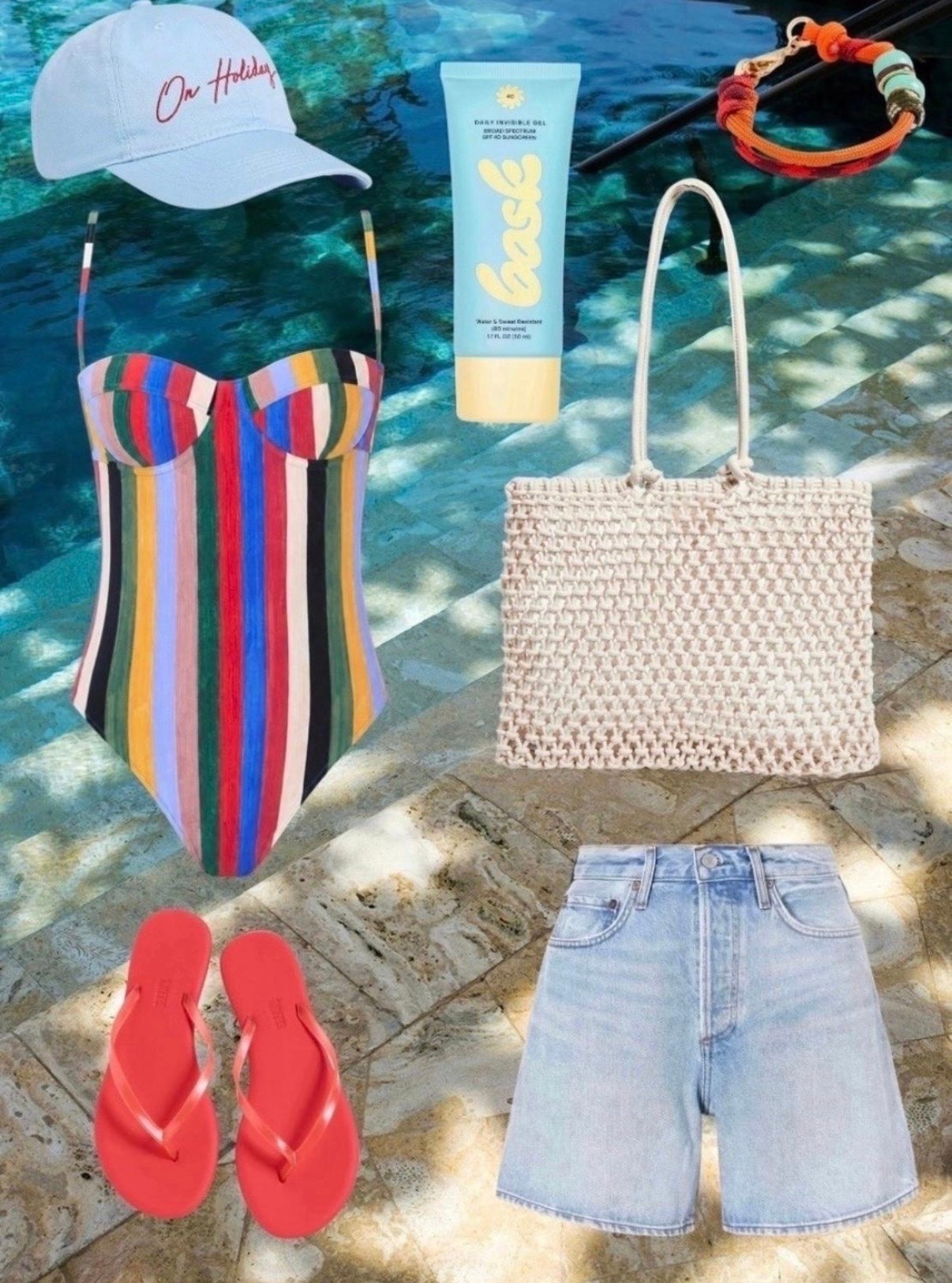 What to wear to… Dorado Beach 
 
Swimsuit
Beach hat 
SPF

#LTKTravel #LTKootd