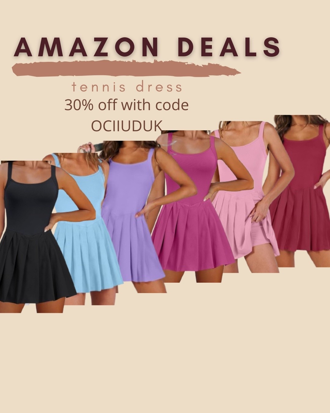 $14-$24 ends 5/22

Amazon fashion
Amazon deals
Athletic dress
Tennis dress
Athleisure dress

#LTKSaleAlert #LTKActive