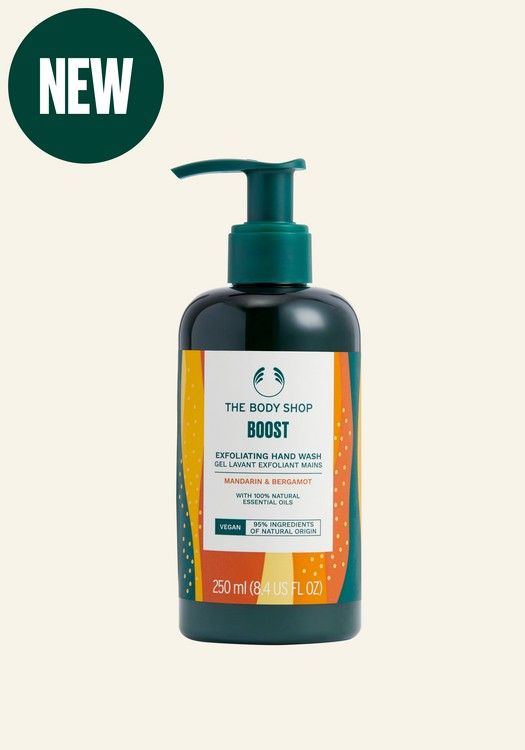 Boost Exfoliating Hand Wash | The Body Shop (UK)