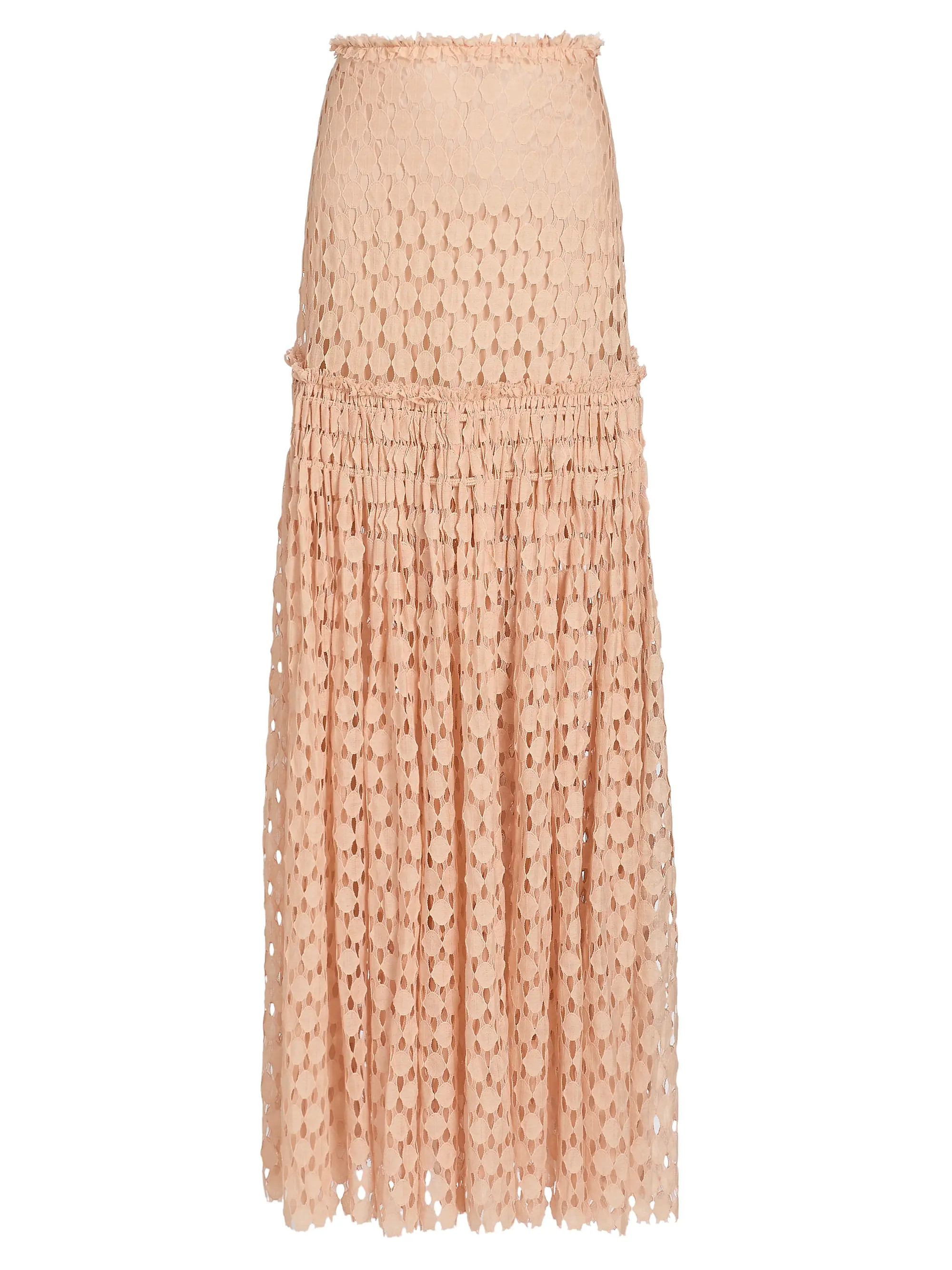 Aris Eyelet Maxi Skirt | Saks Fifth Avenue