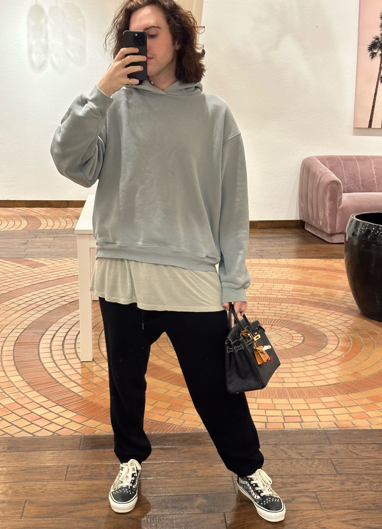 Black cashmere helps make literally anything look luxurious. Wearing a size XL in the naked cashmere pants, XL Rick Owens long line T, and L Yeezy season 3 hoodie. Size 9 Gucci vault x vans 

#LTKstyletip #LTKbump #LTKmens