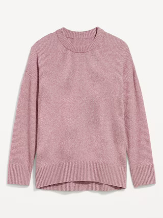 SoSoft Crew-Neck Tunic Sweater | Old Navy (US)
