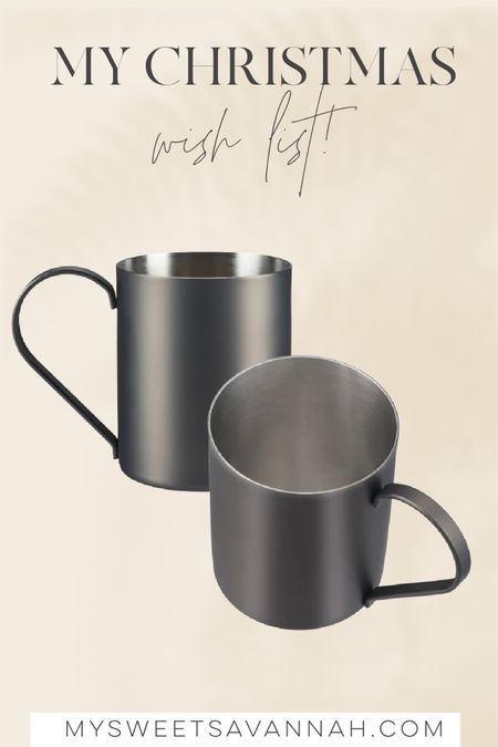 These gunmetal mugs from Walmart are so high end looking! I love this look for less! 

#LTKGiftGuide #LTKhome #LTKfindsunder50