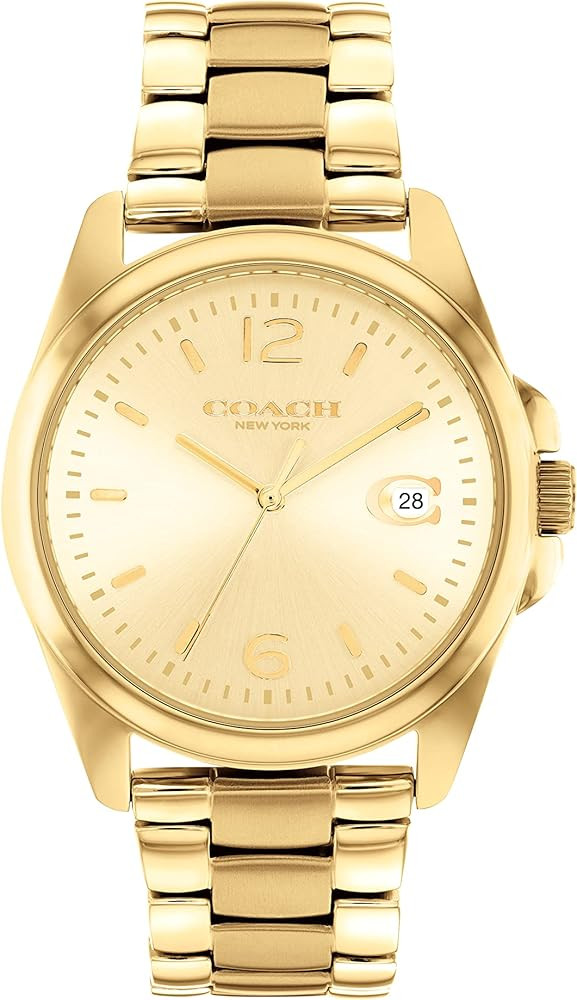 COACH Greyson Women's Watch: for Her Every Moment, Water-Resistant and Precision Quartz Movement | Amazon (US)